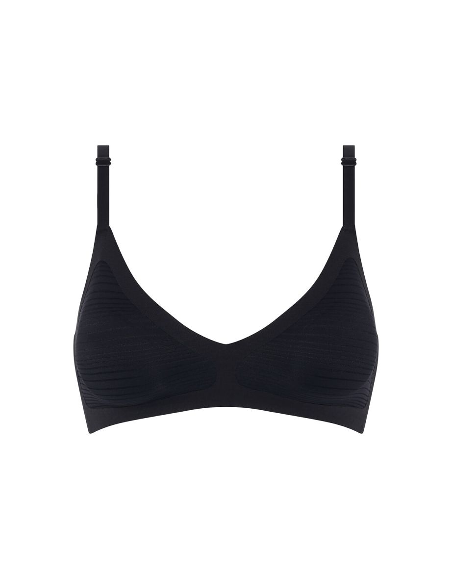 Soft Stretch Stripes Padded Bralette - 5