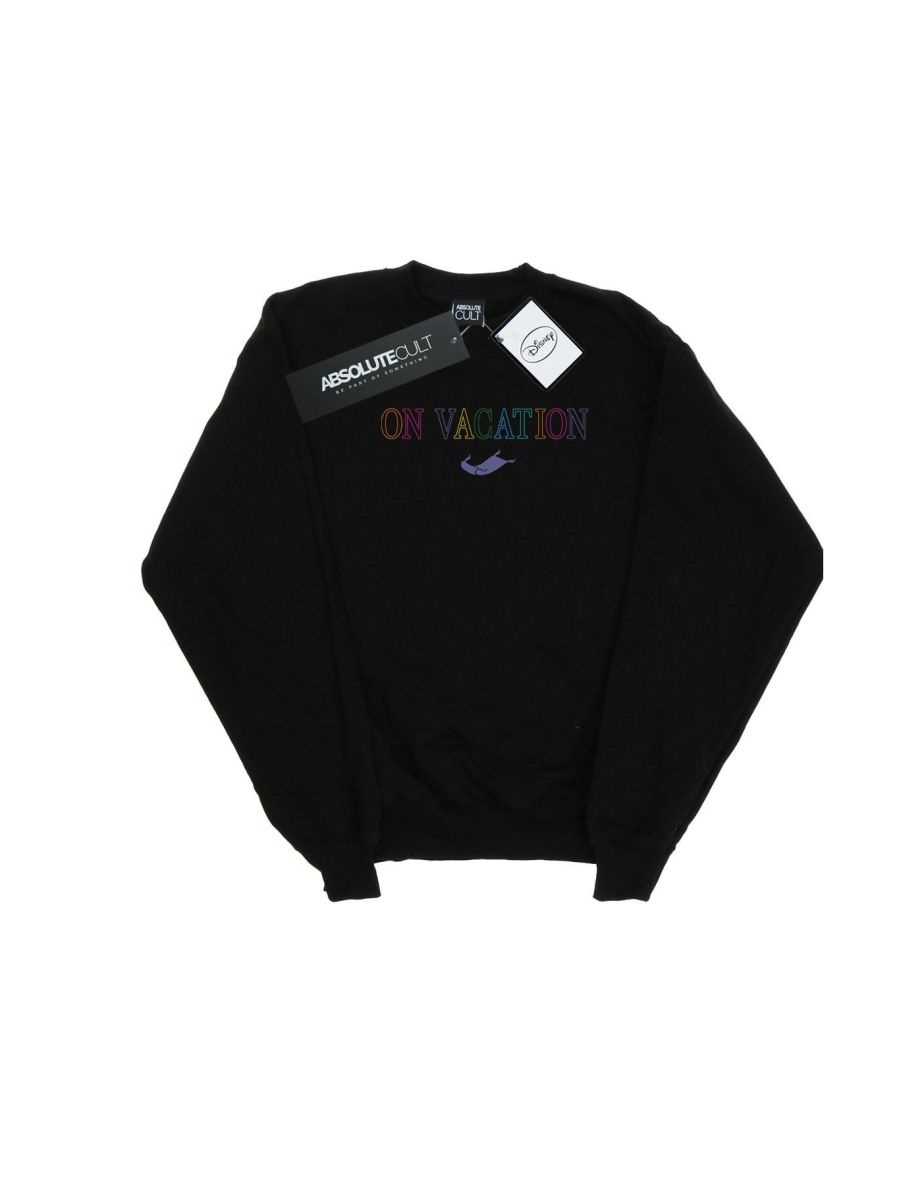 Disney Boys Aladdin On Vacation Sweatshirt - Black