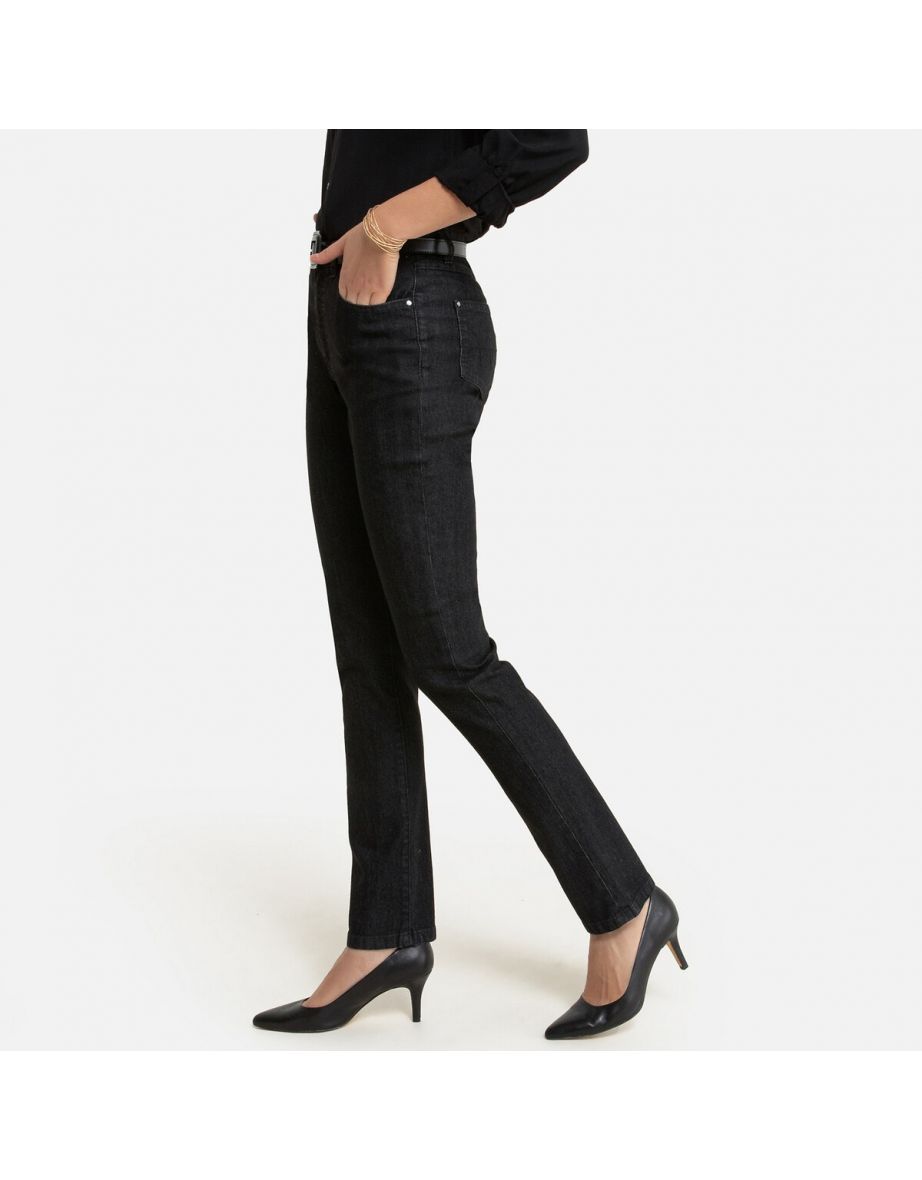 Regular Fit Straight Jeans, Length 30.5'' - 3