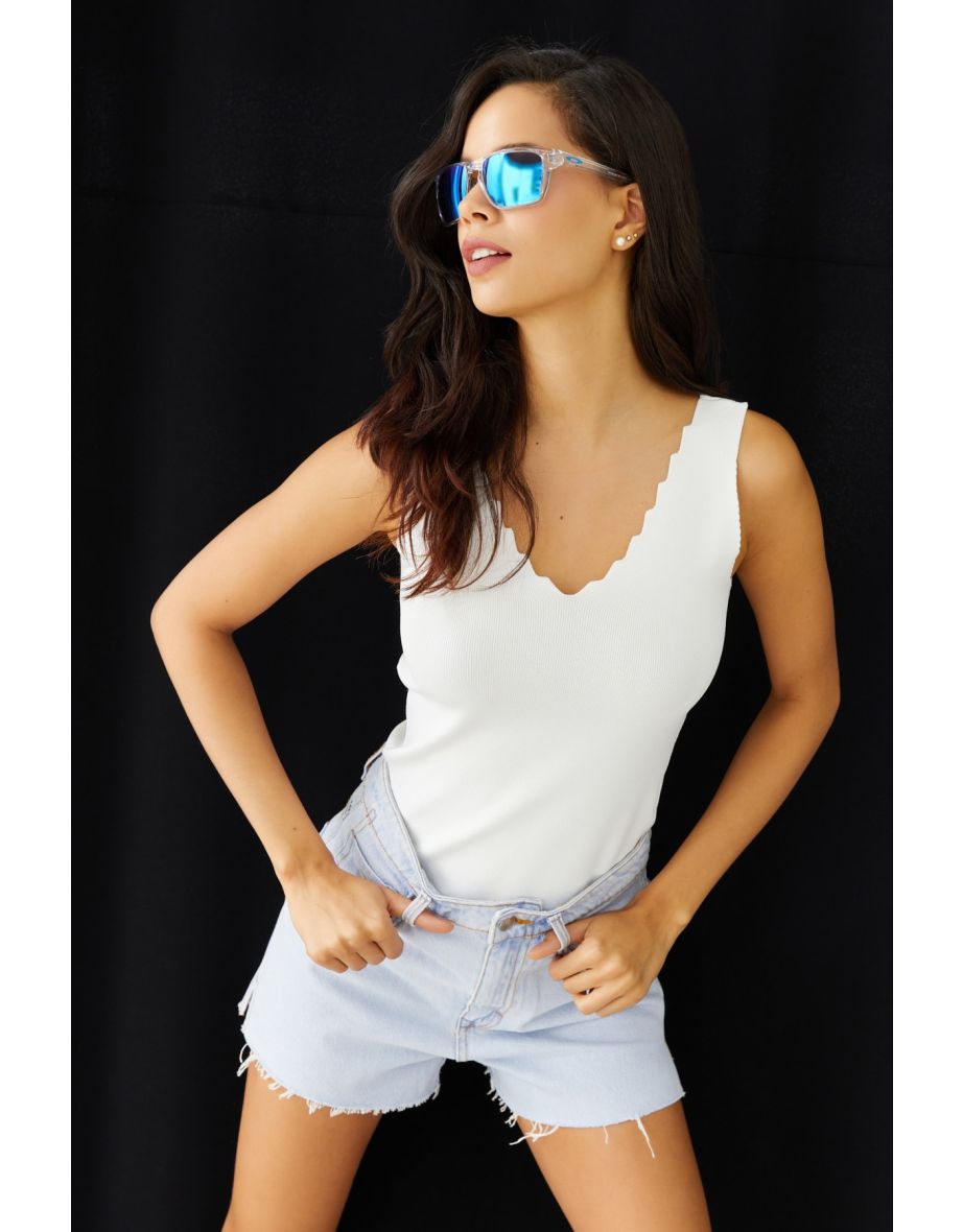 Blouse - White - Oversize