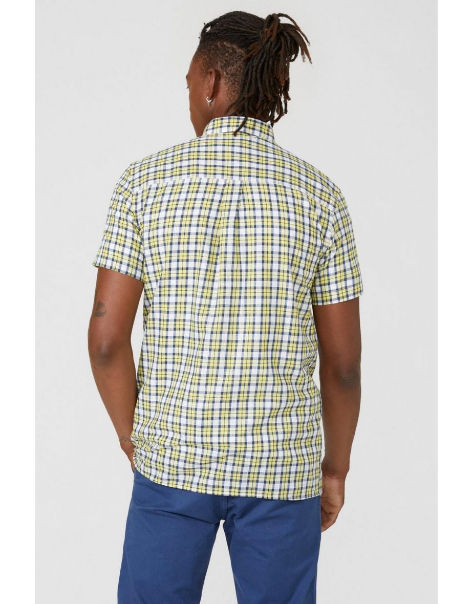 Pastel Check Shirt - yellow - 3
