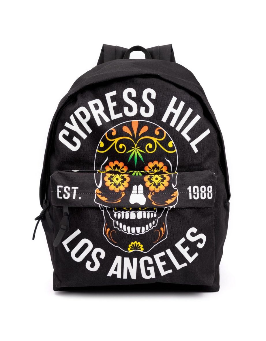 Cypress Hill Los Angeles Backpack - Black/White/Orange
