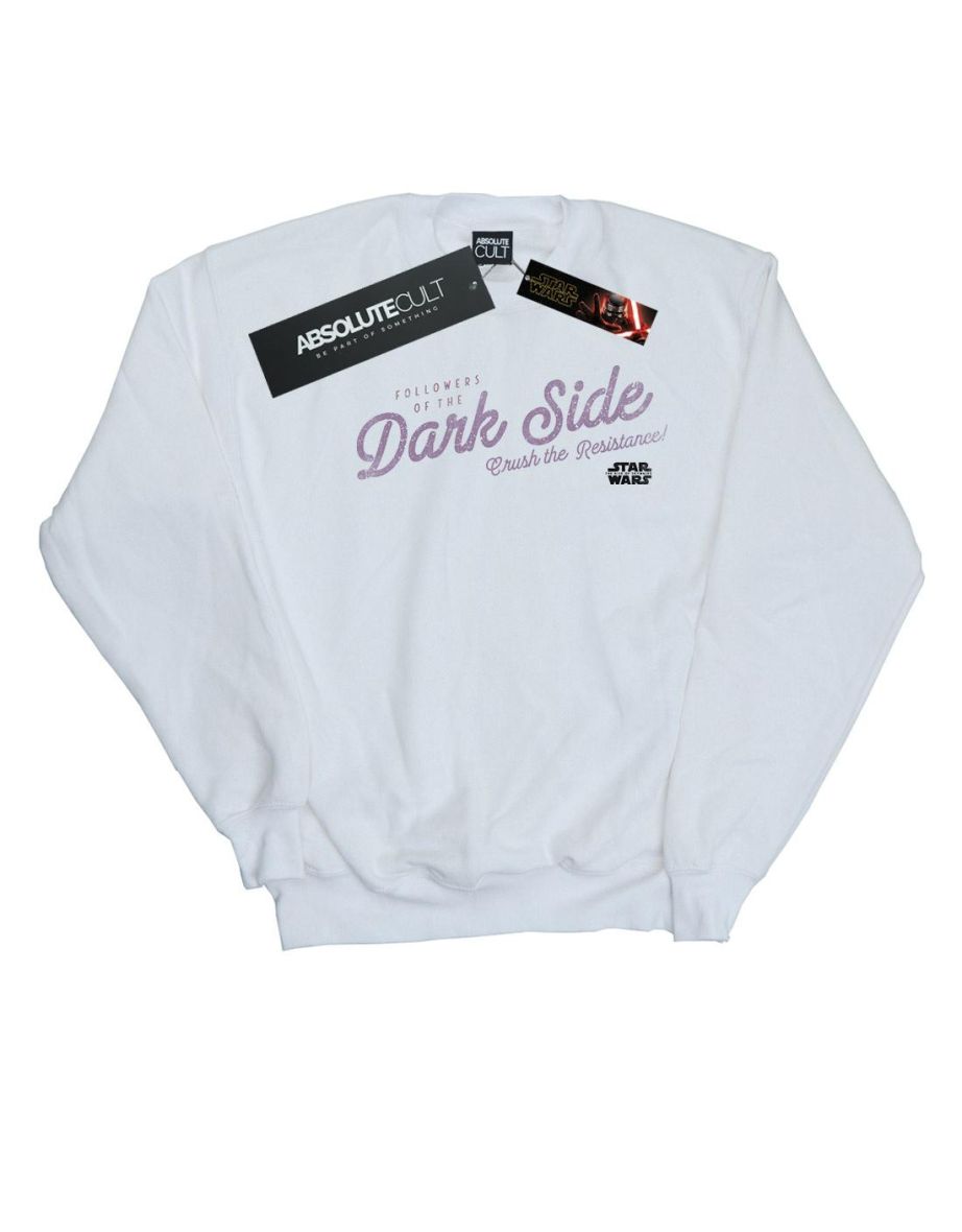 Star Wars: The Rise of Skywalker Girls Star Wars The Rise Of Skywalker Dark Side Sweatshirt - White