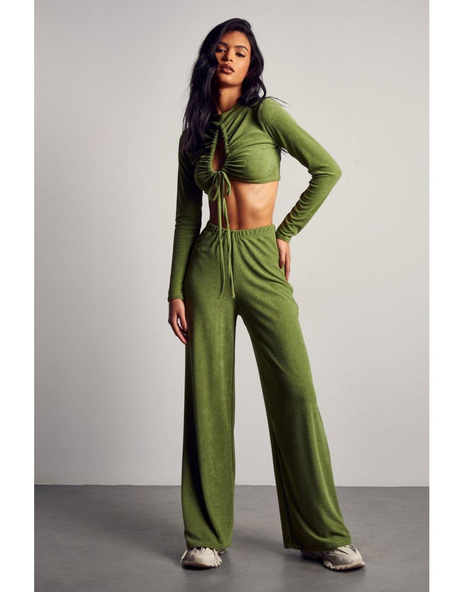 Womens Two Piece Pants 2023 T Shirt Long Set Fashion Women Spring Summer  Casual Knitted Round Neck Suit Female From 18,3 €