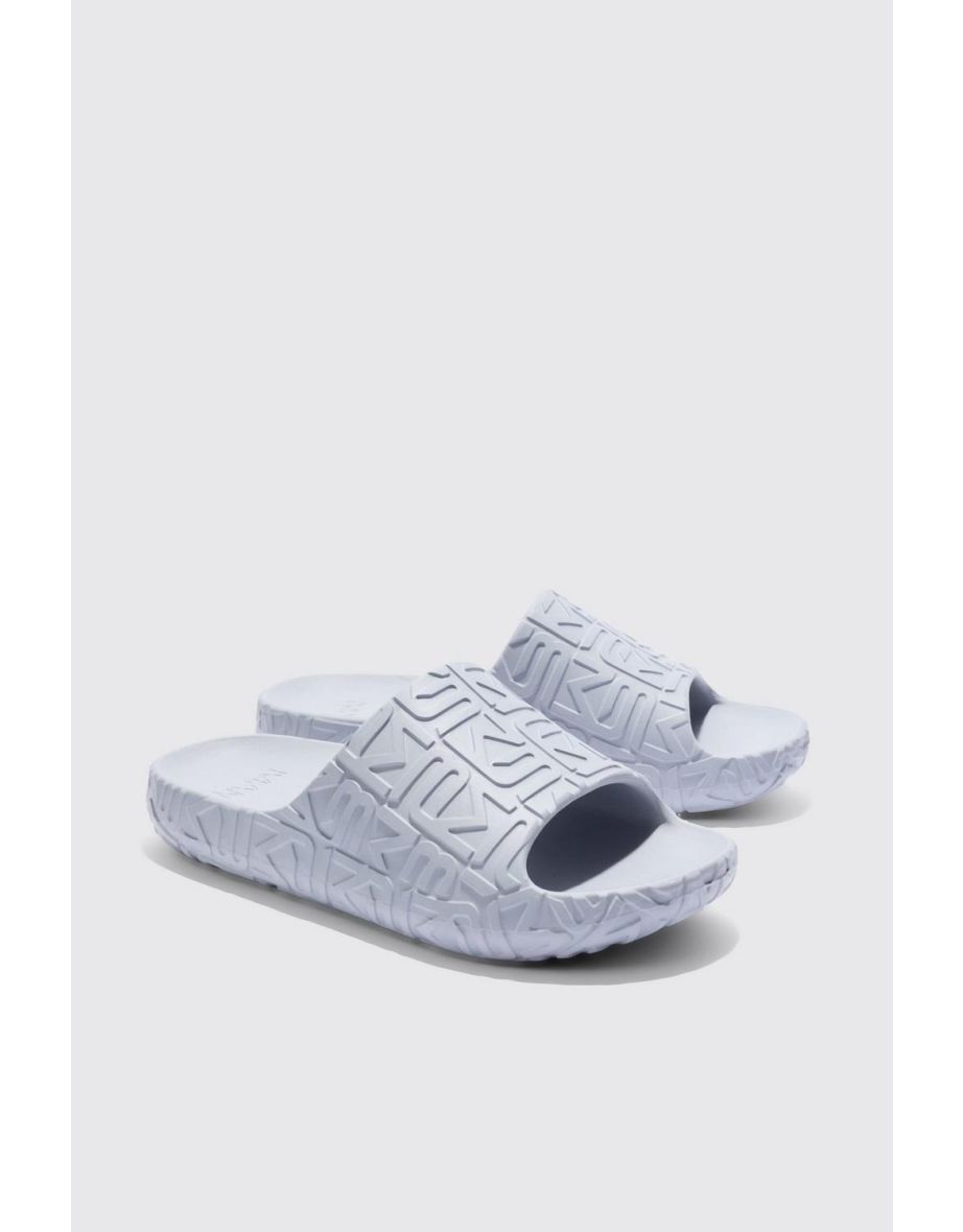 Inflated Bm Moulded Slider - light grey