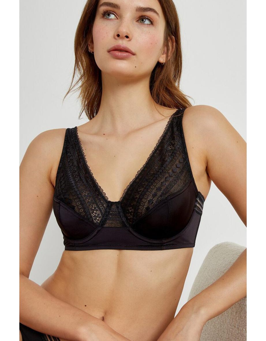 Nayea Lace Minimiser Bra