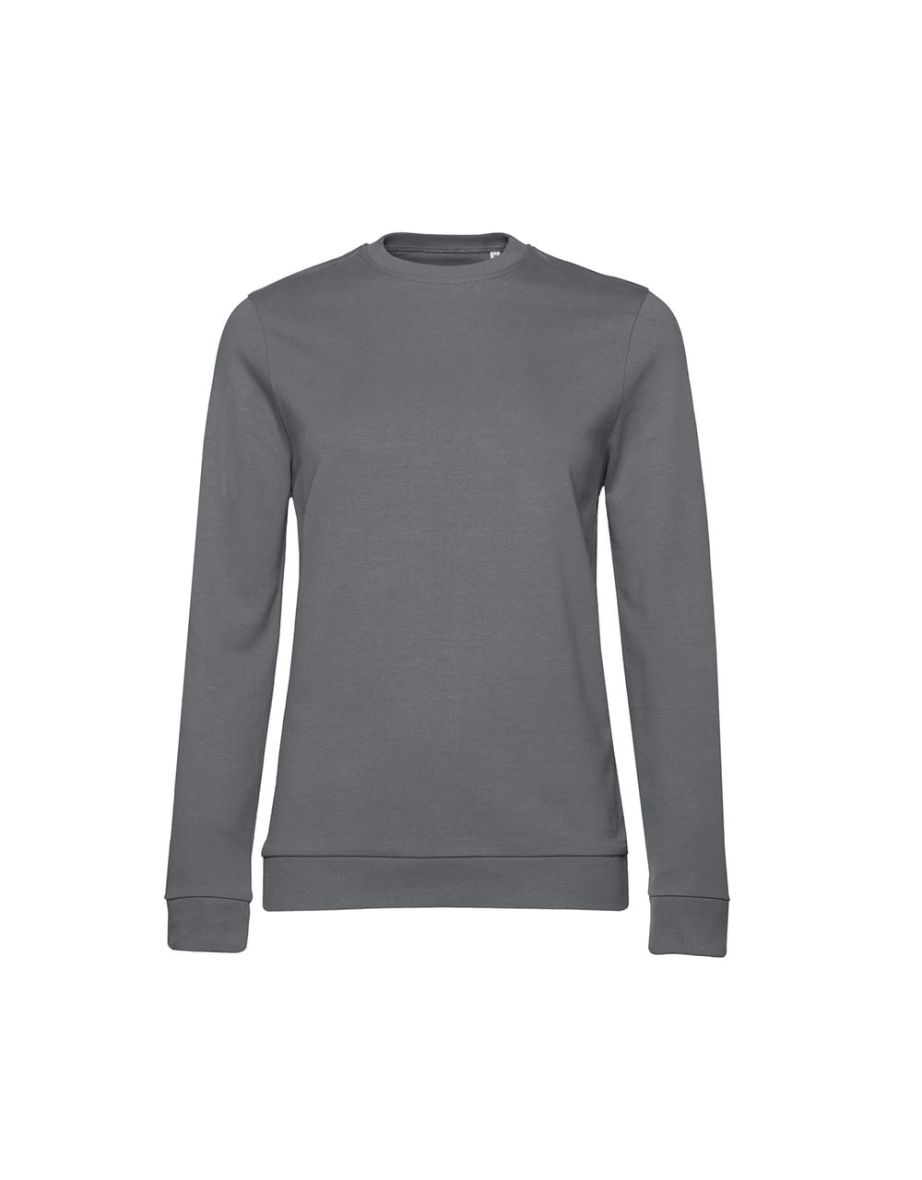 B&C Womens/Ladies Set-in Sweatshirt - Elephant Grey