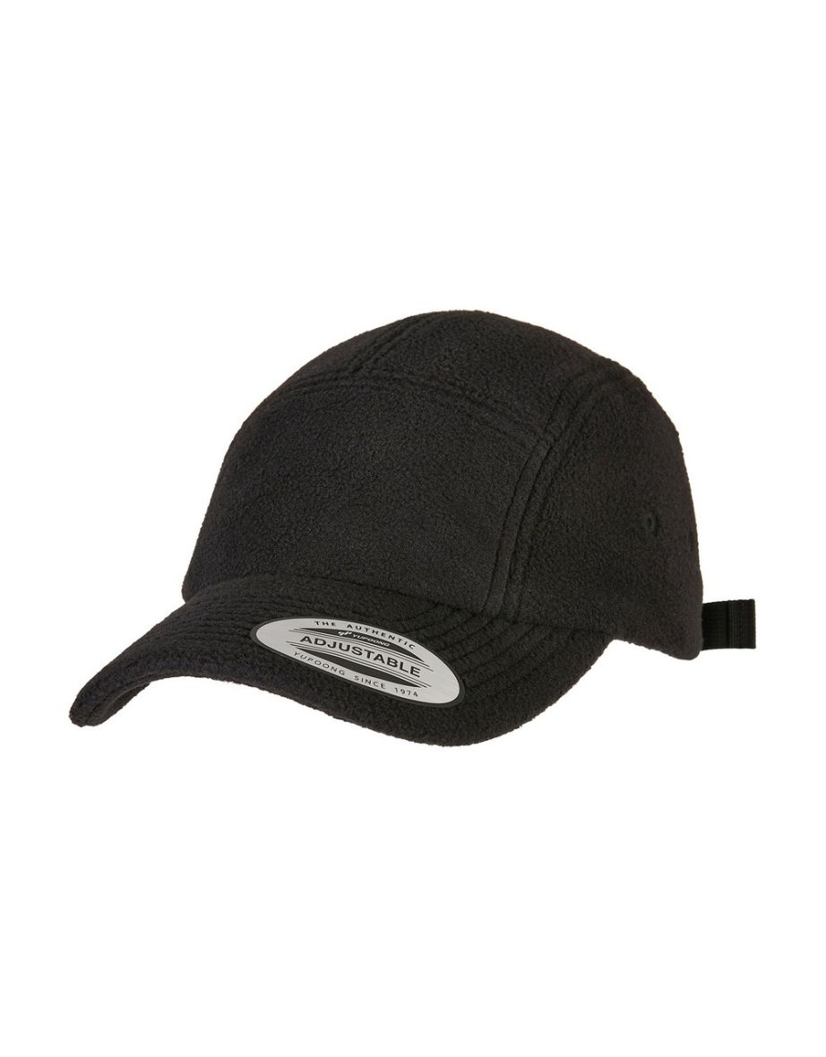 Flexfit Unisex Adult Jockey Polar Fleece Cap - Black