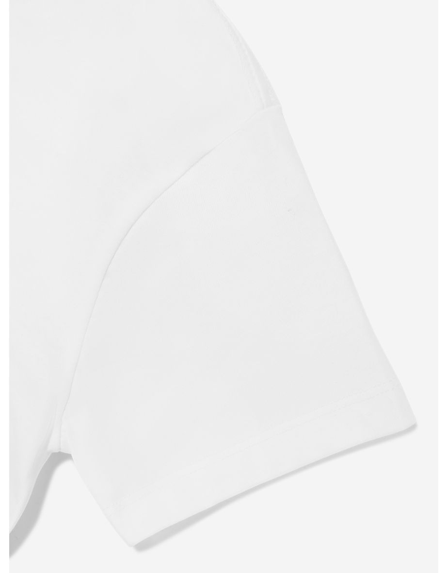 Boys Rame Tile Happy T-Shirt in White - 3