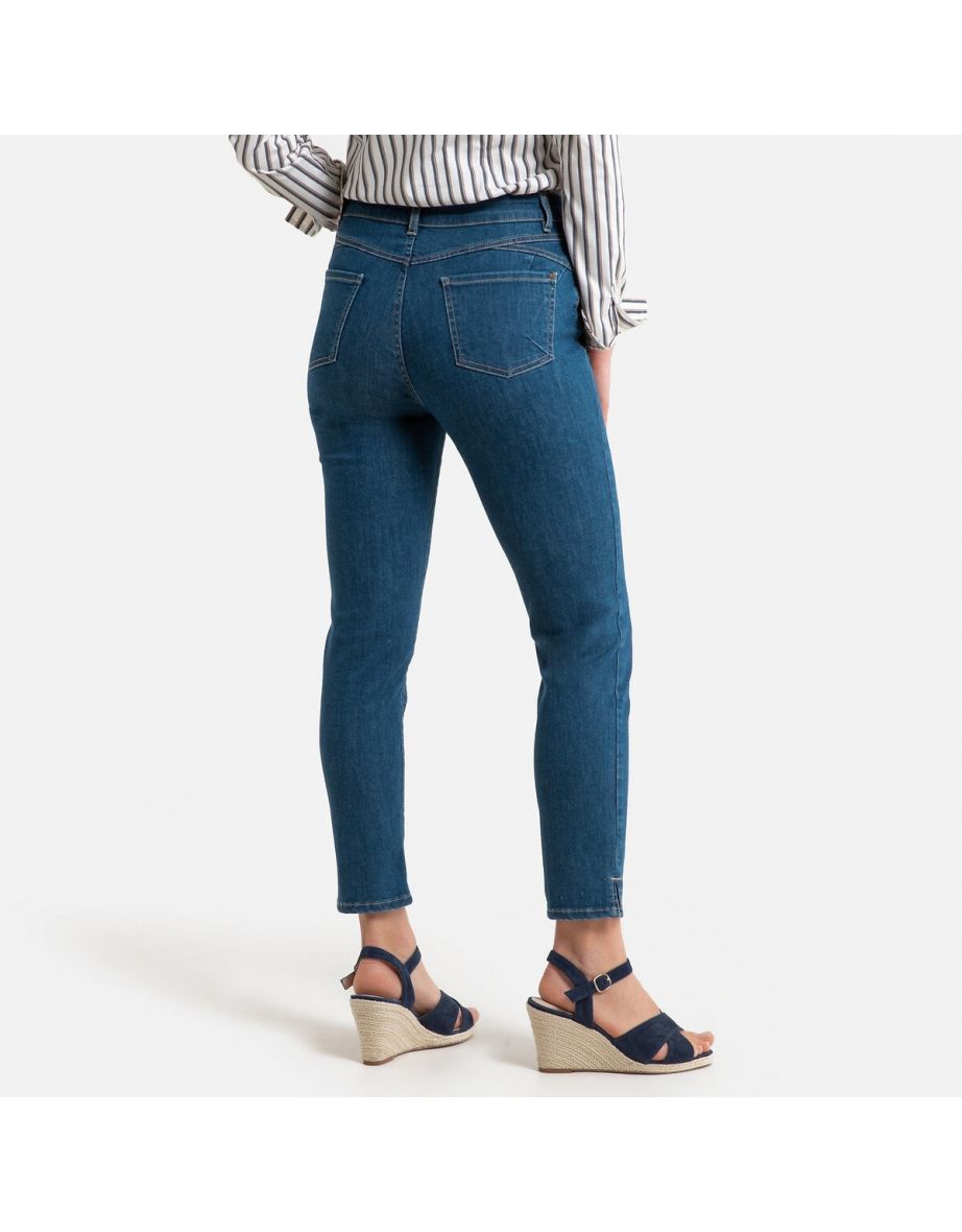 Push-Up Jeans in Organic Stretch Denim, Length 26.5'' - 3