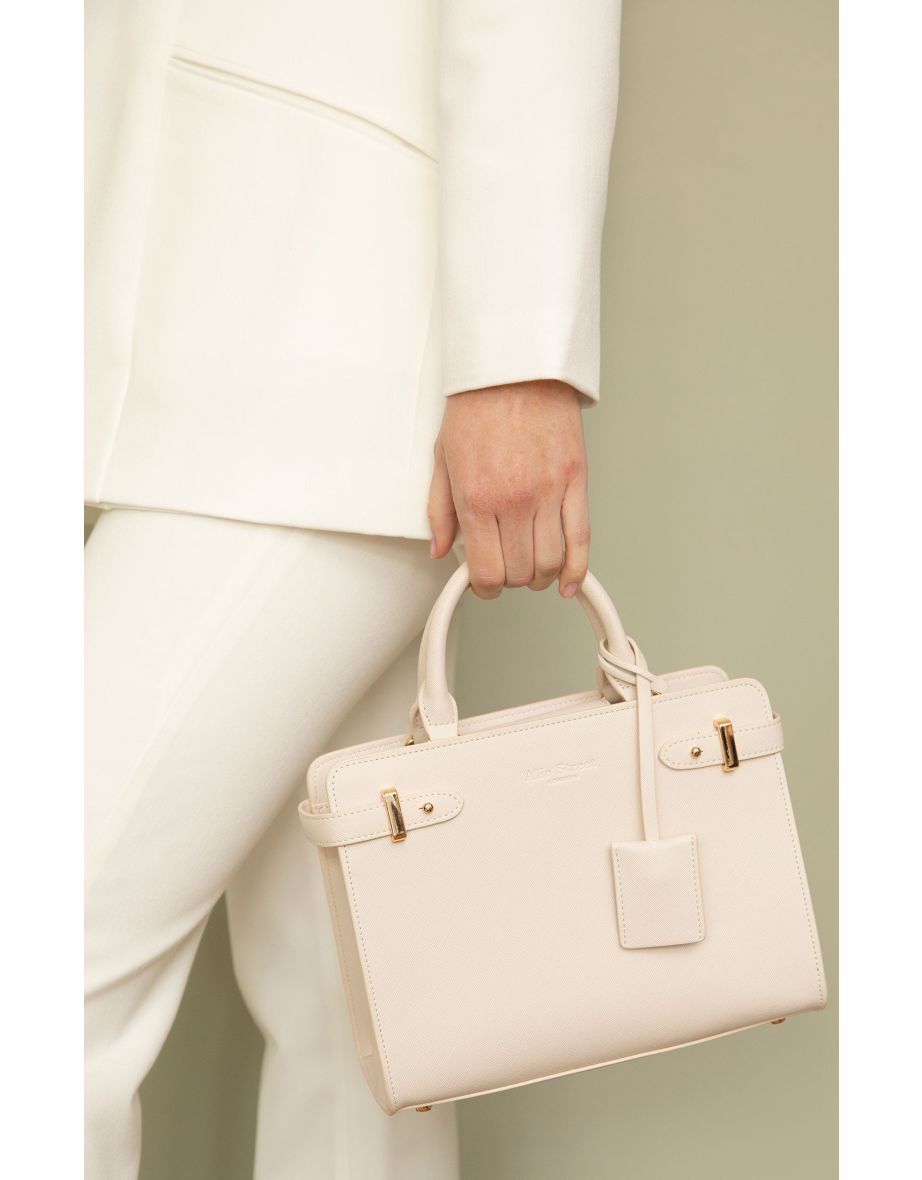 Mya Soft Tailored Jacket (Ivory) - 3