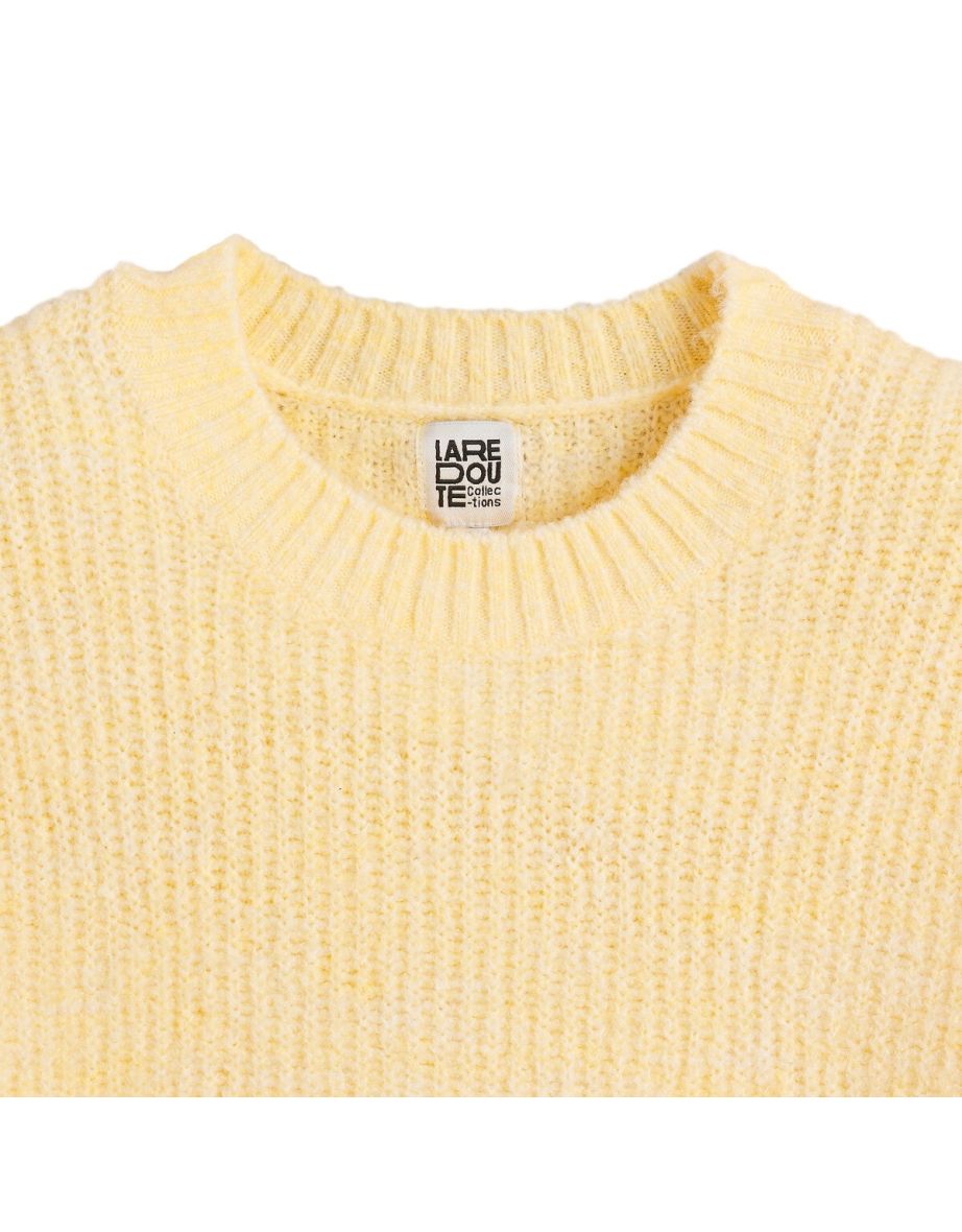 Loose Fit Jumper/Sweater in Chunky Knit with Crew Neck - 3