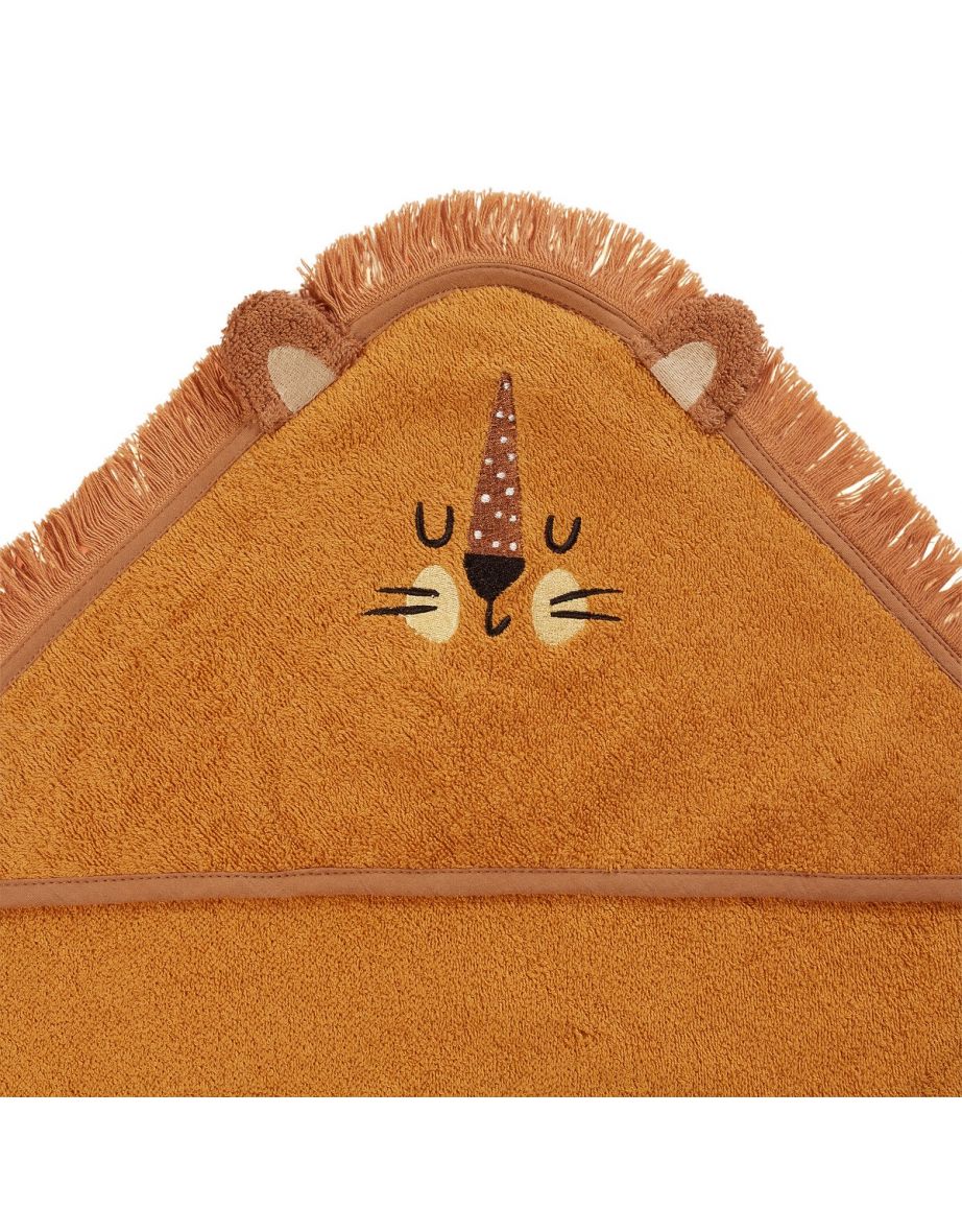 Edgard Organic Cotton Baby Bath Cape - 1