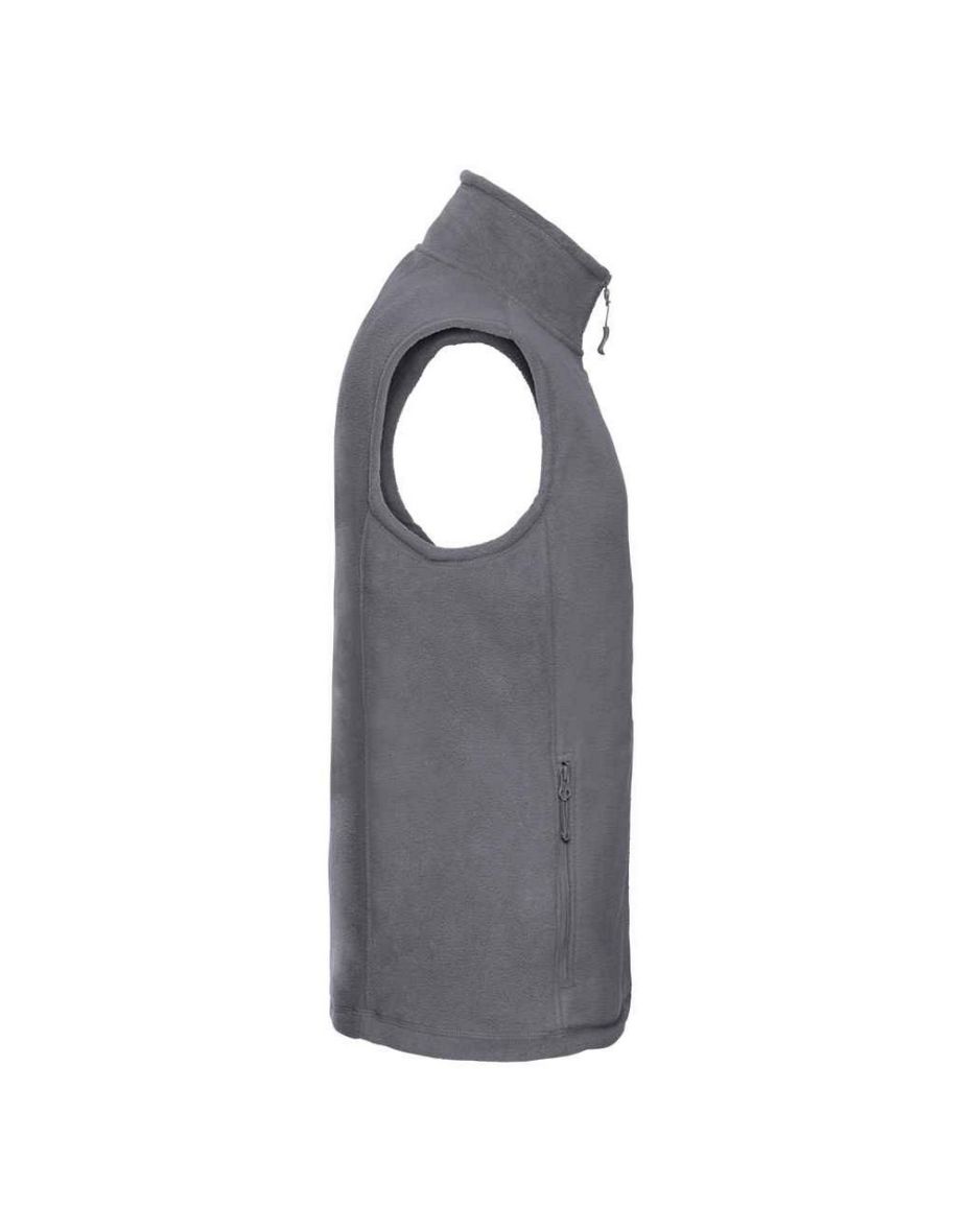 Russell Mens Outdoor Fleece Gilet - Convoy Grey - 2