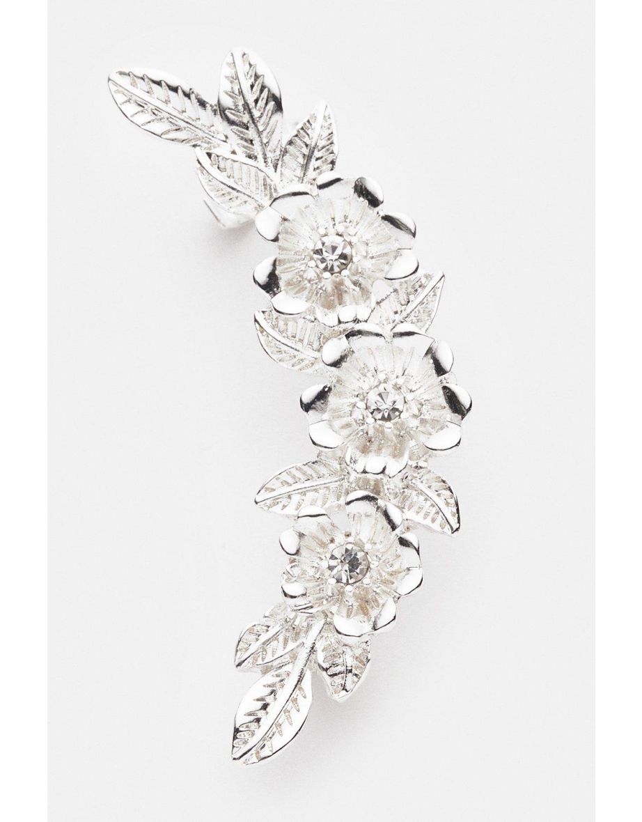 Silver Plated Ear Cuff Set - 3