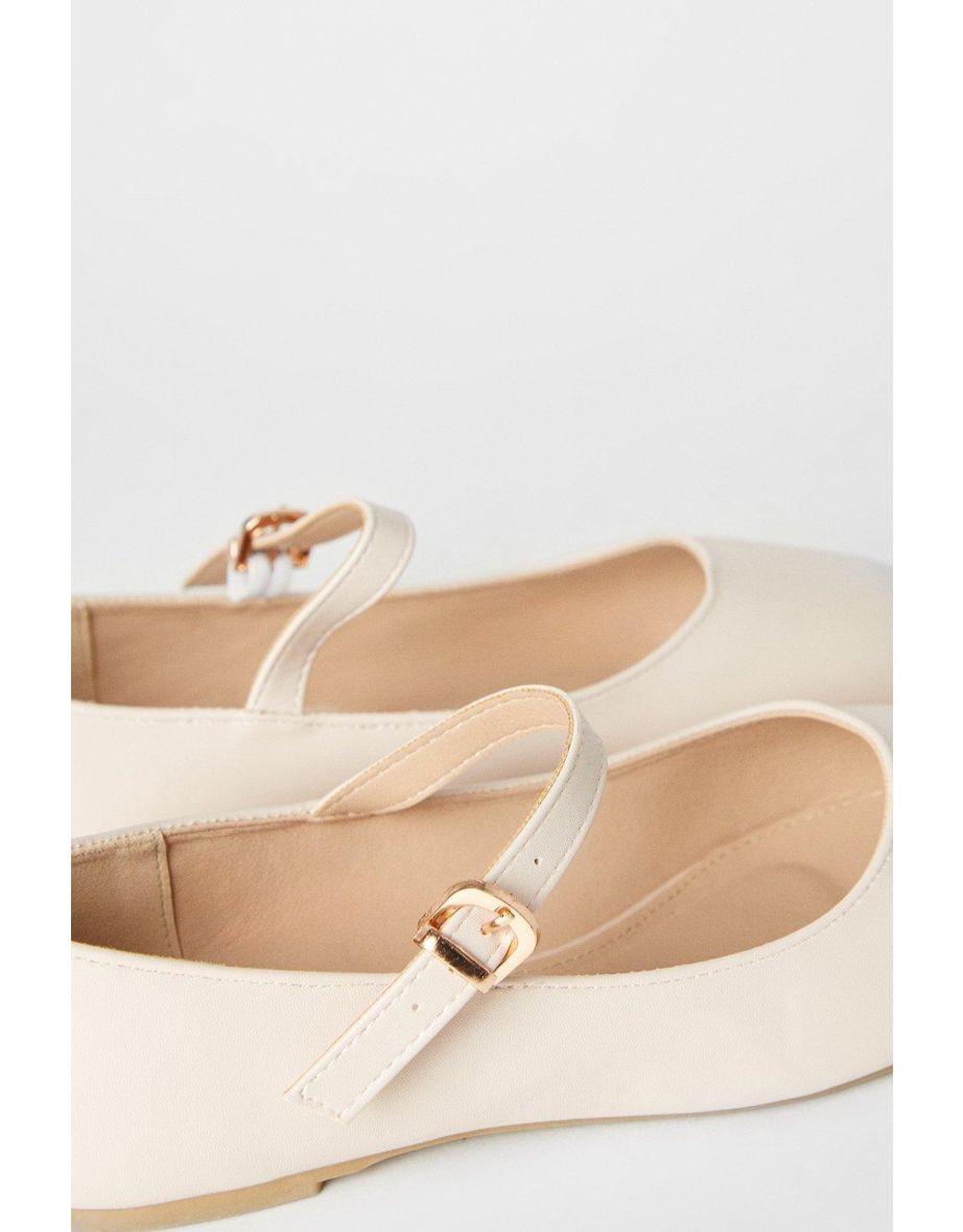 Wide Fit Catrina Maryjane Ballet Pumps - 3