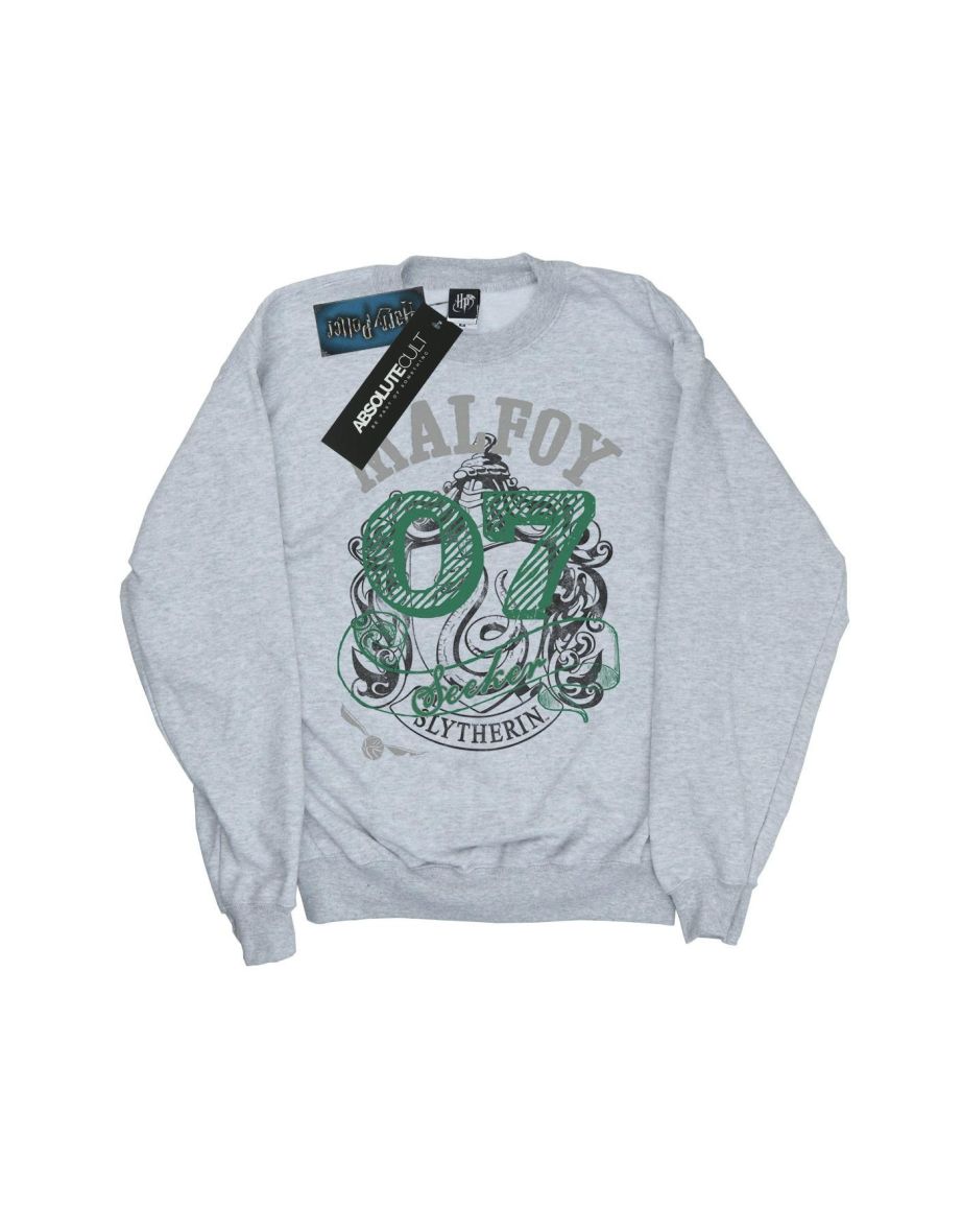 Grey slytherin sweatshirt sale