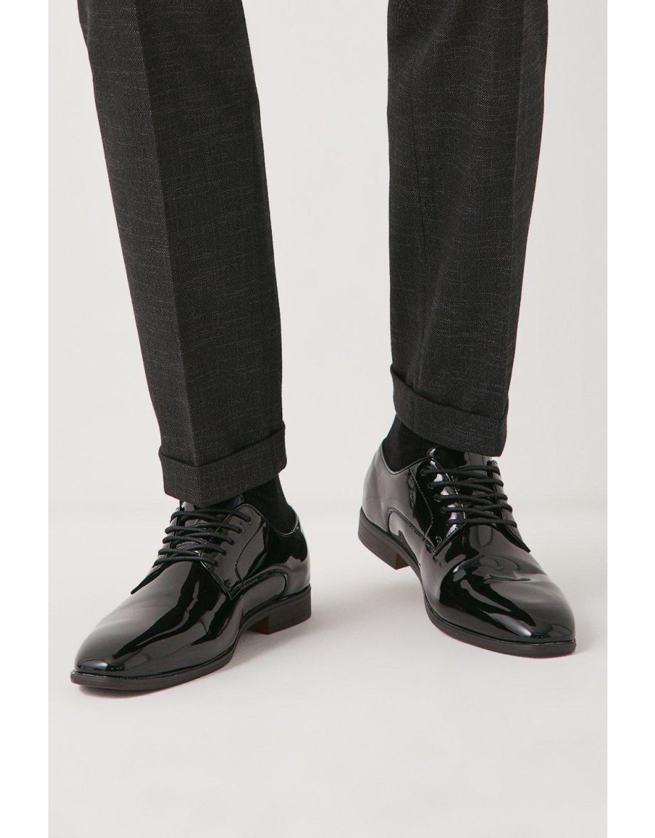 Ralph Patent Lace Up Dress Shoe