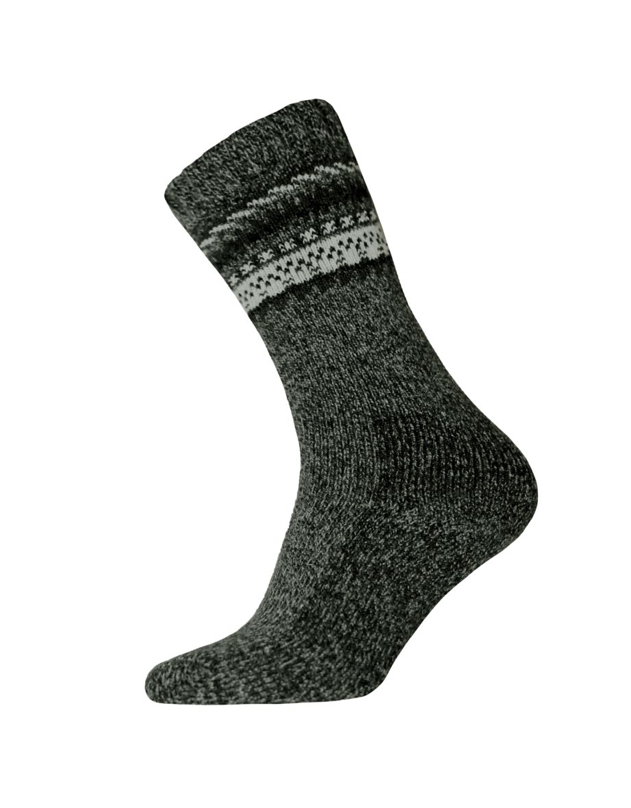 Mens Nordic Heavy Gauge Boot Socks - Khaki