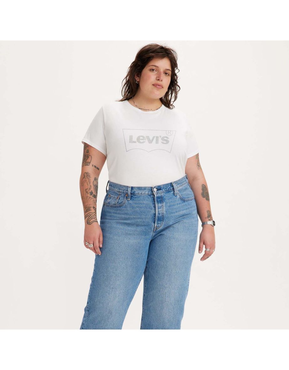 Women's Levis Plus Perfect T-Shirt in White