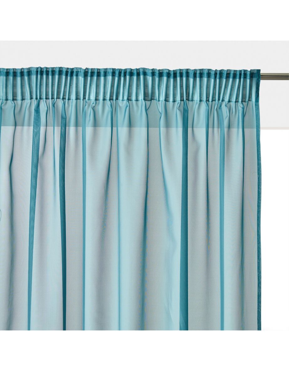 Limpo Single Voile with Gathered Header