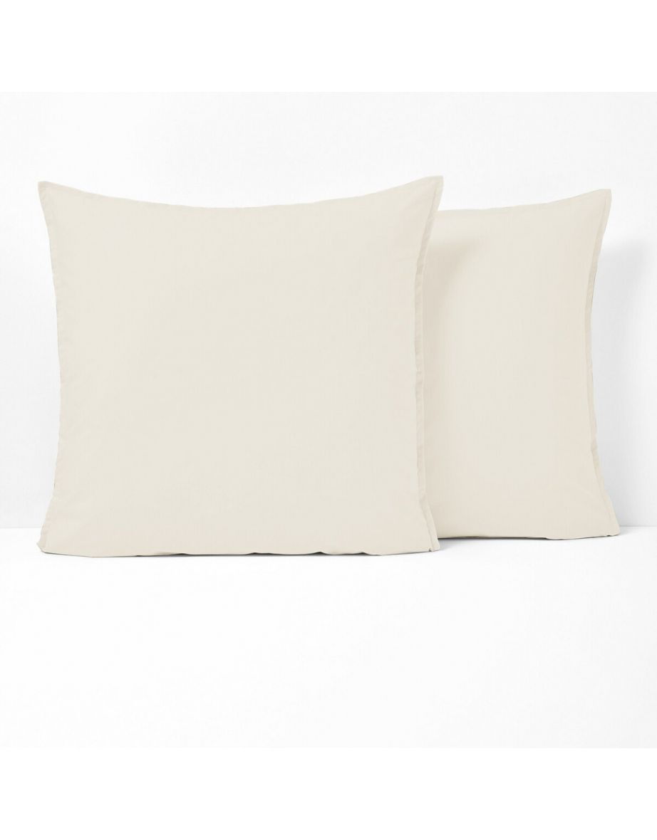 Plain Organic Cotton Percale Pillowcase