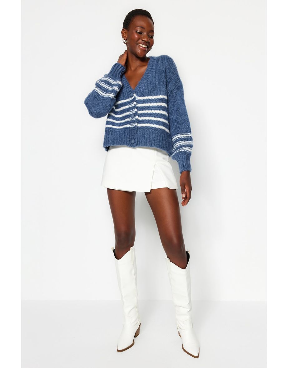 Cardigan - Dark blue - Regular fit