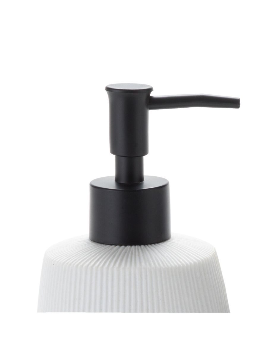 Jihane Polyresin Soap Dispenser and Sponge Holder - 1