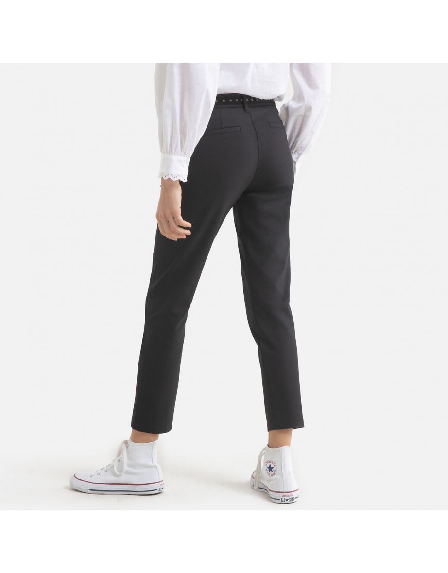 Cotton Slim Fit Trousers - 3