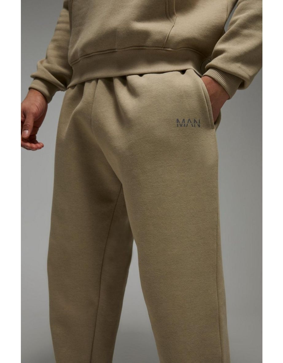 Man Active Oversized Jogger - taupe - 2