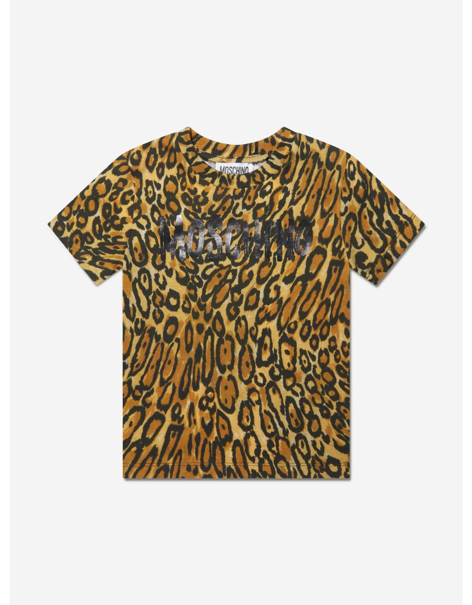 Boys leopard print outlet shirt