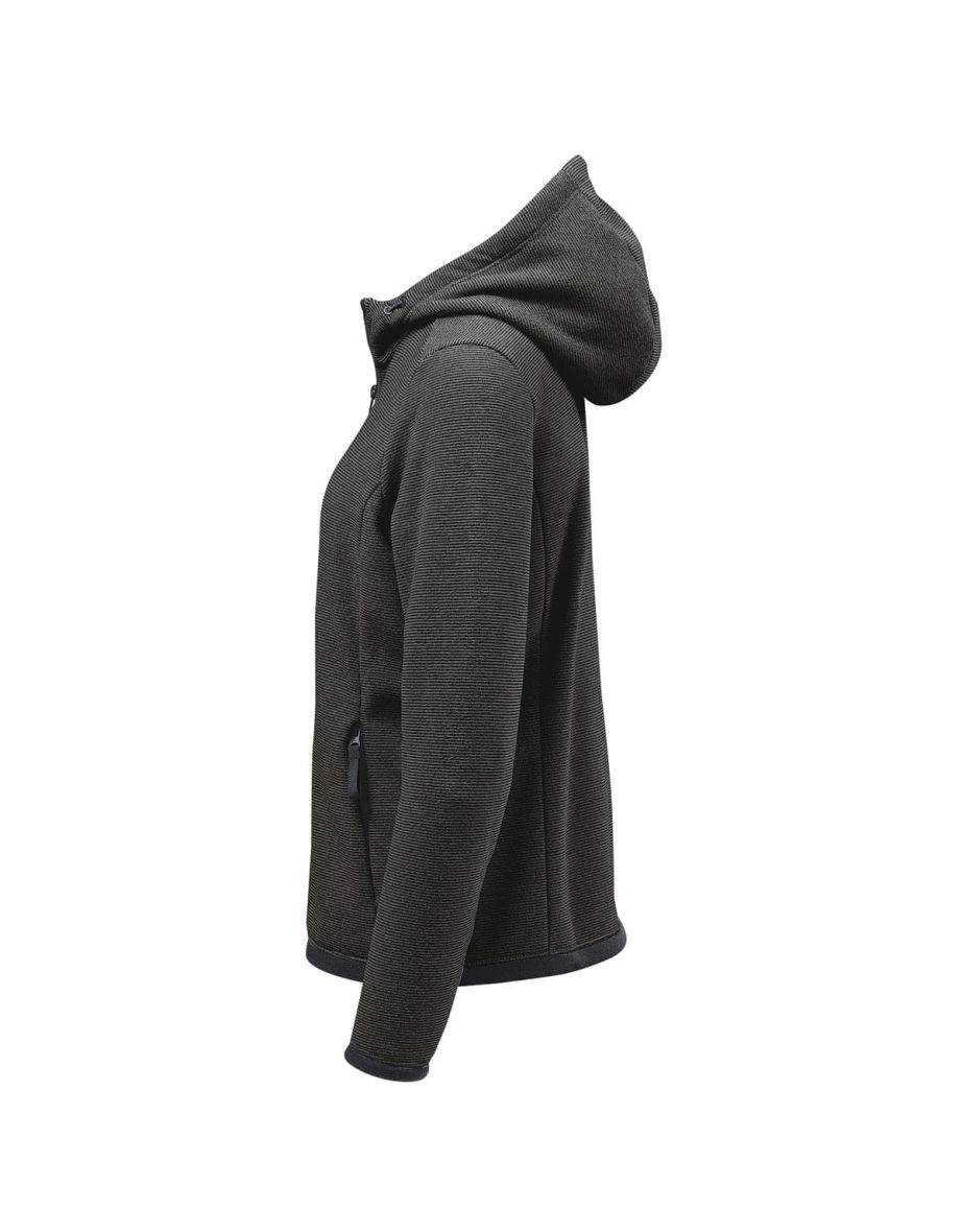 Stormtech Womens/Ladies Medusa Fleece Full Zip Hoodie - Charcoal - 3