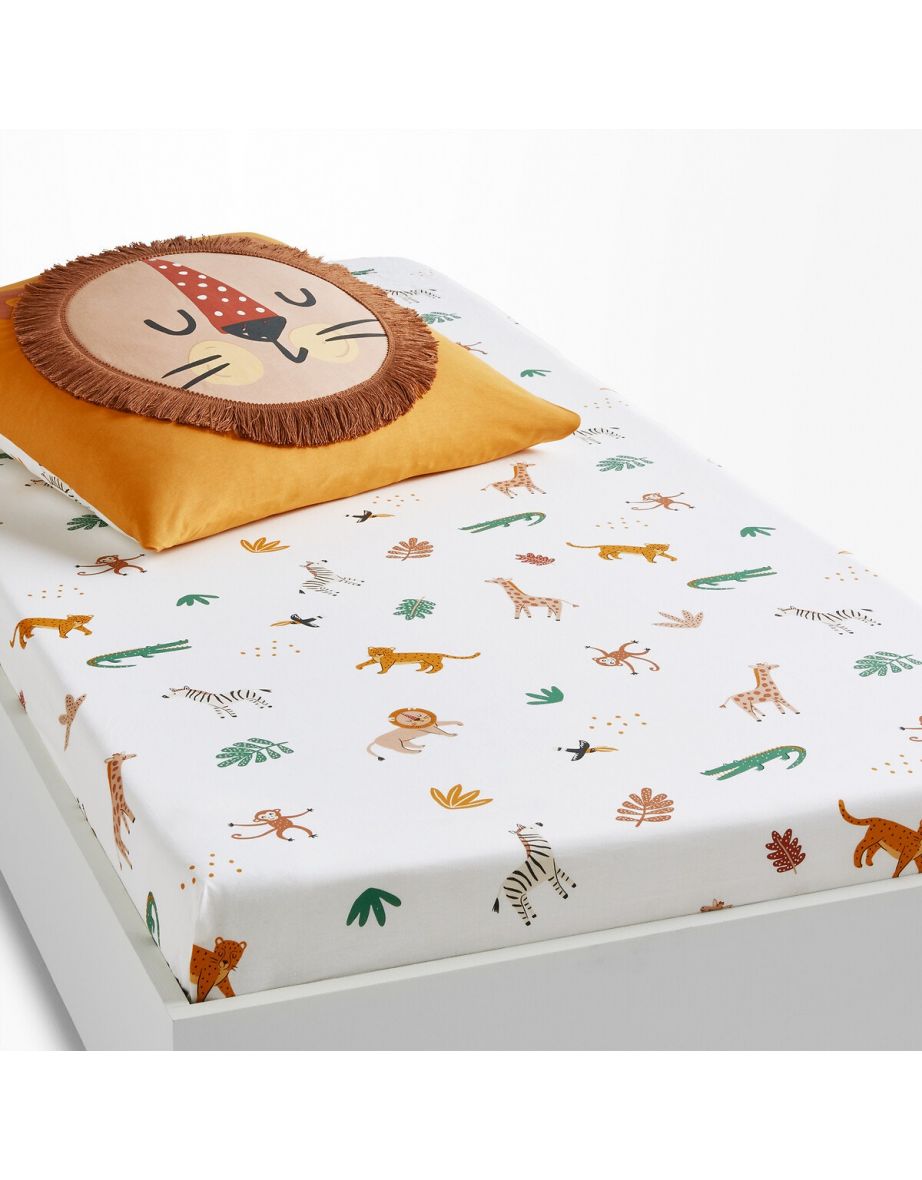 Junglito Organic Cotton Fitted Sheet