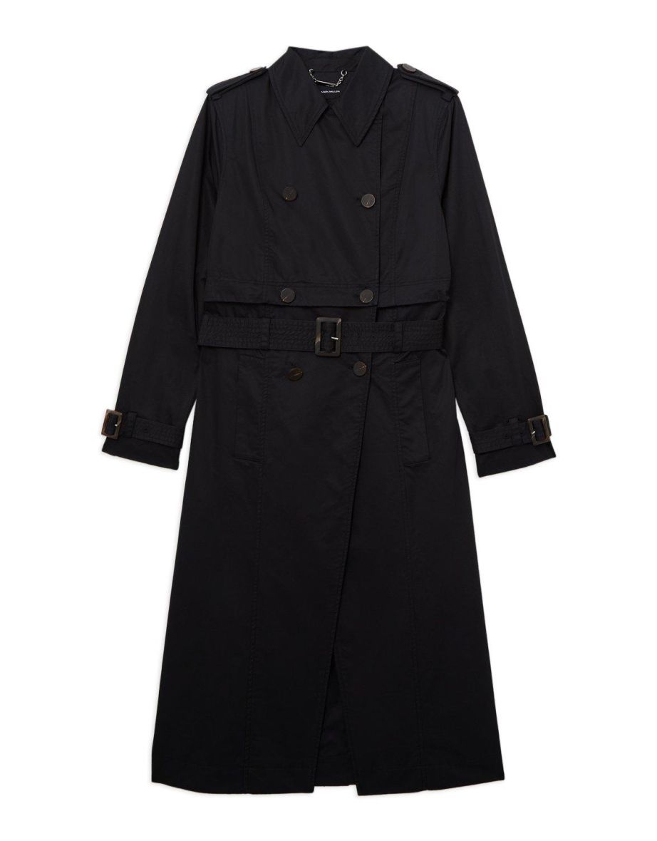 Tailored Cotton Multiway Trench Coat - 3