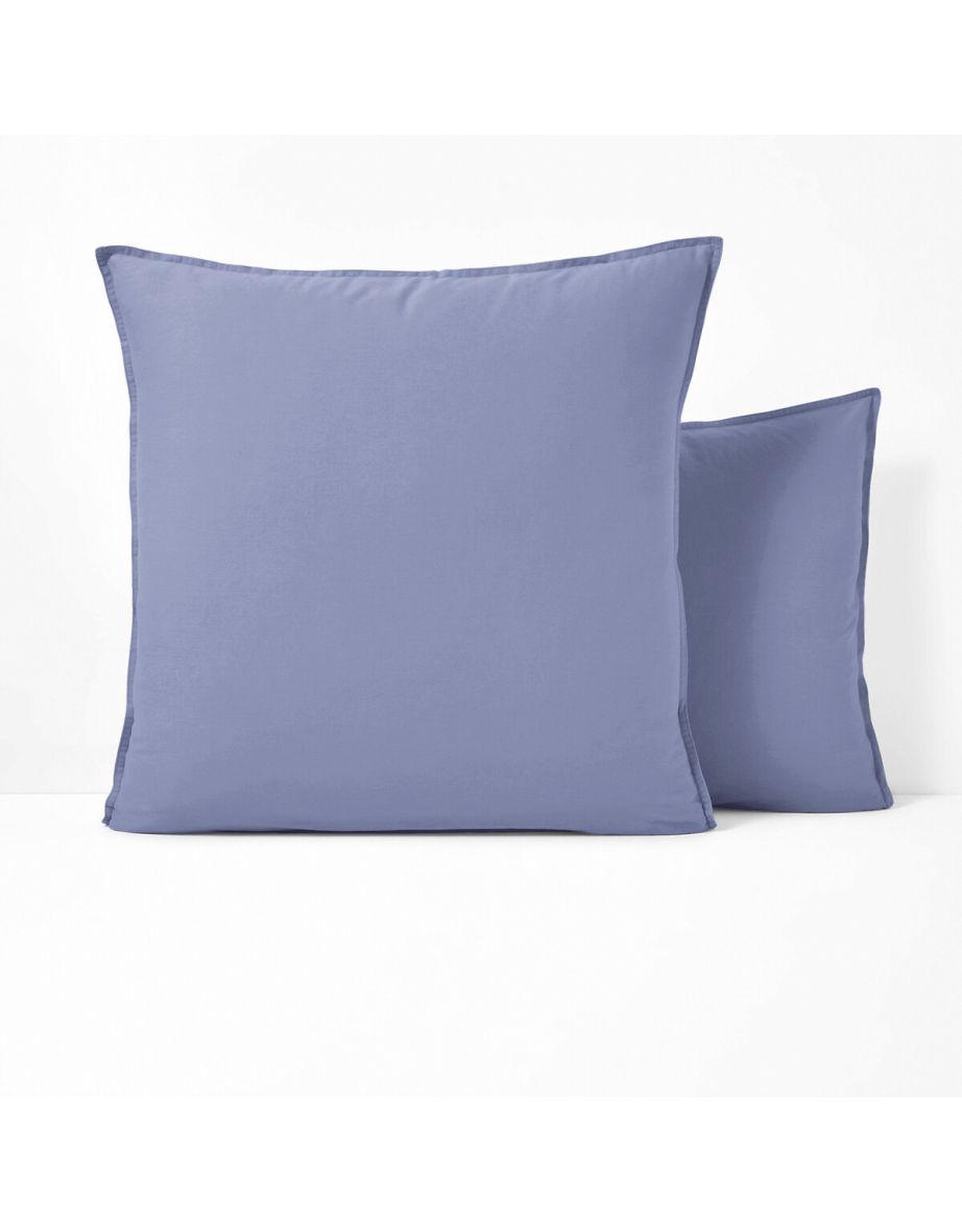 Scenario Plain 100% Washed Cotton Pillowcase