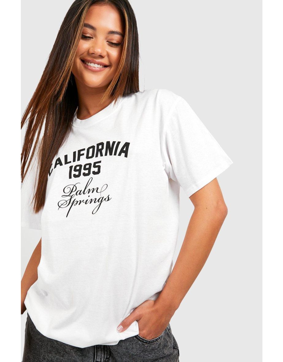 California 1995 Tshirt - white - 3