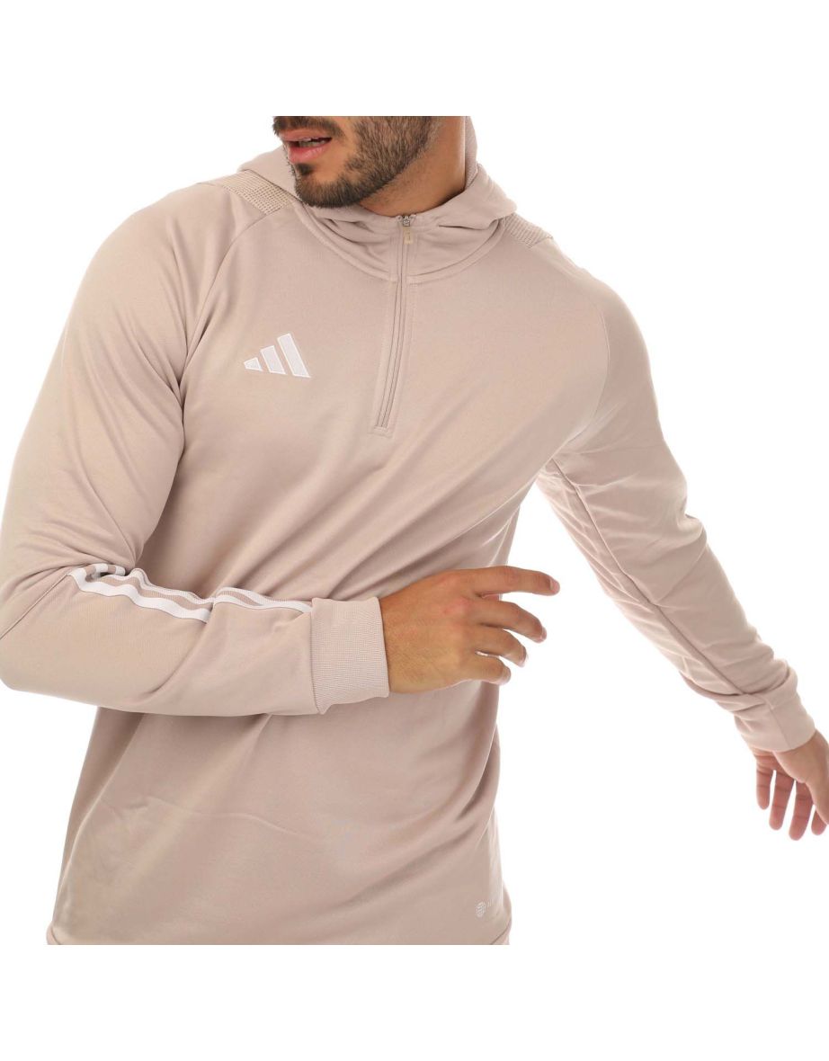 Men's adidas Tiro 23 Hoodie in Brown - 3