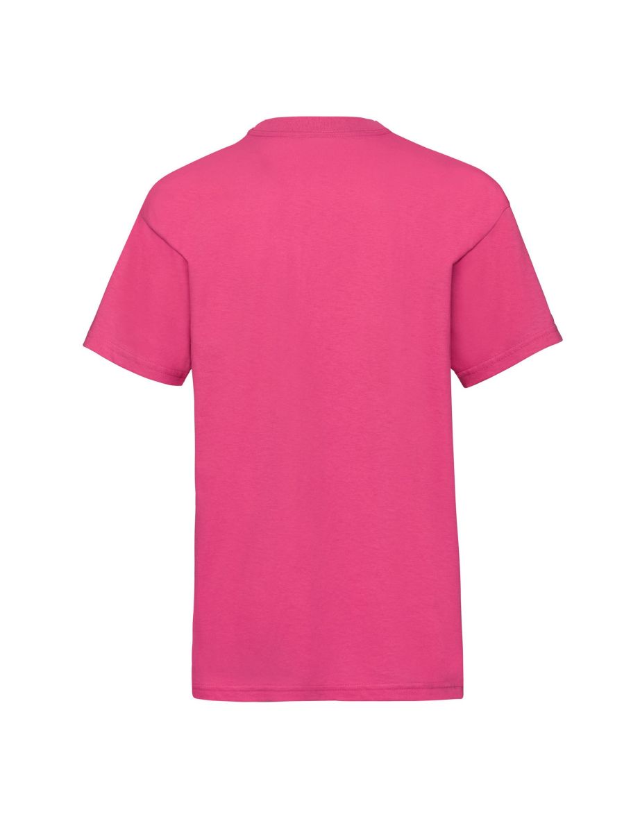 Fruit of the Loom Childrens/Kids Value T-Shirt - Fuchsia - 1