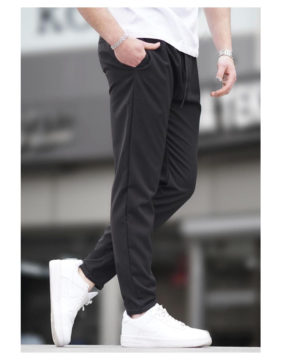 Pants - Black - Straight