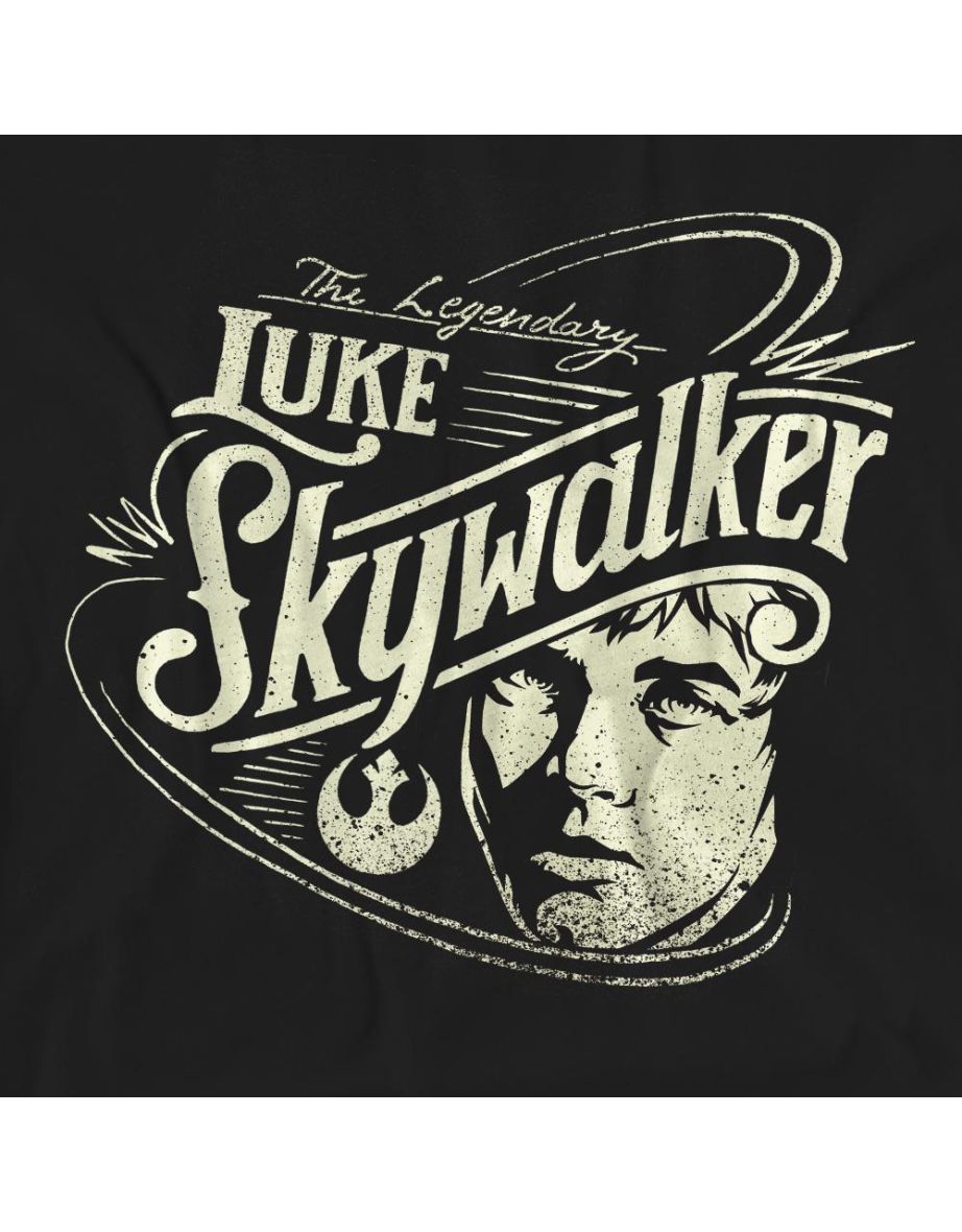 Star Wars Unisex Adult Skywalker War Hero T-Shirt - Black - 3