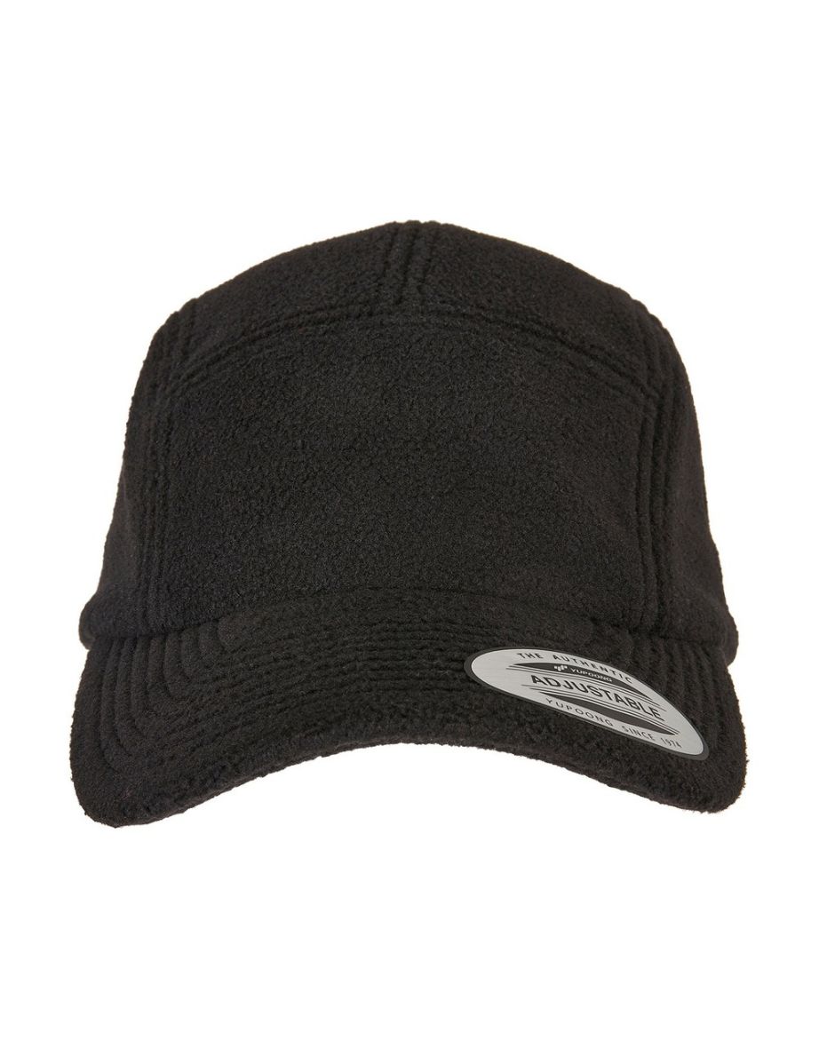Flexfit Unisex Adult Jockey Polar Fleece Cap - Black - 3