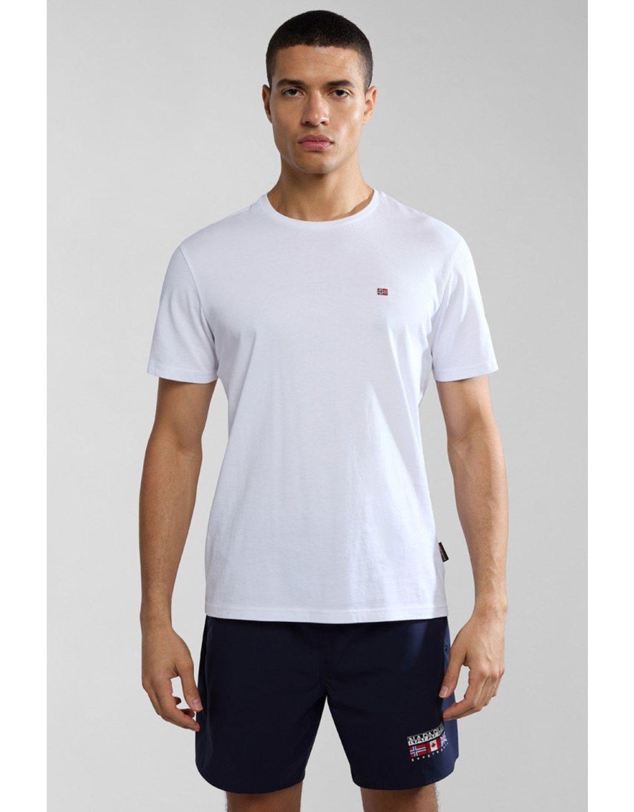 Salis Ss T-shirt  Bright White - white