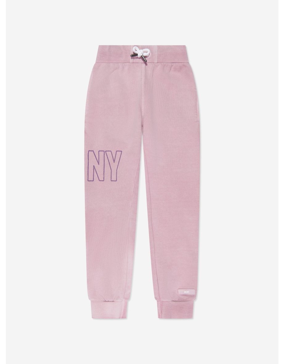 Kids Logo Joggers in Purple