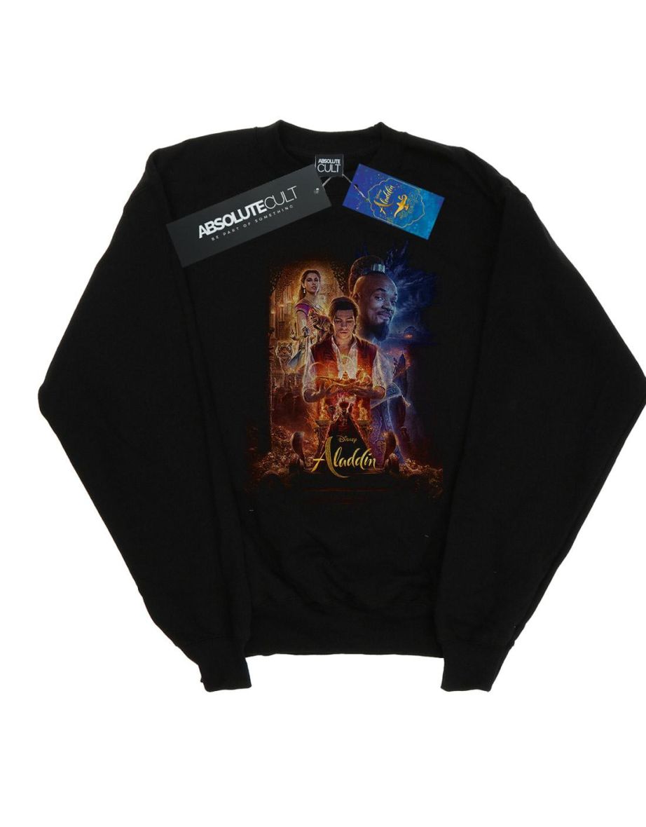 Disney Boys Aladdin Movie Poster Sweatshirt - 1