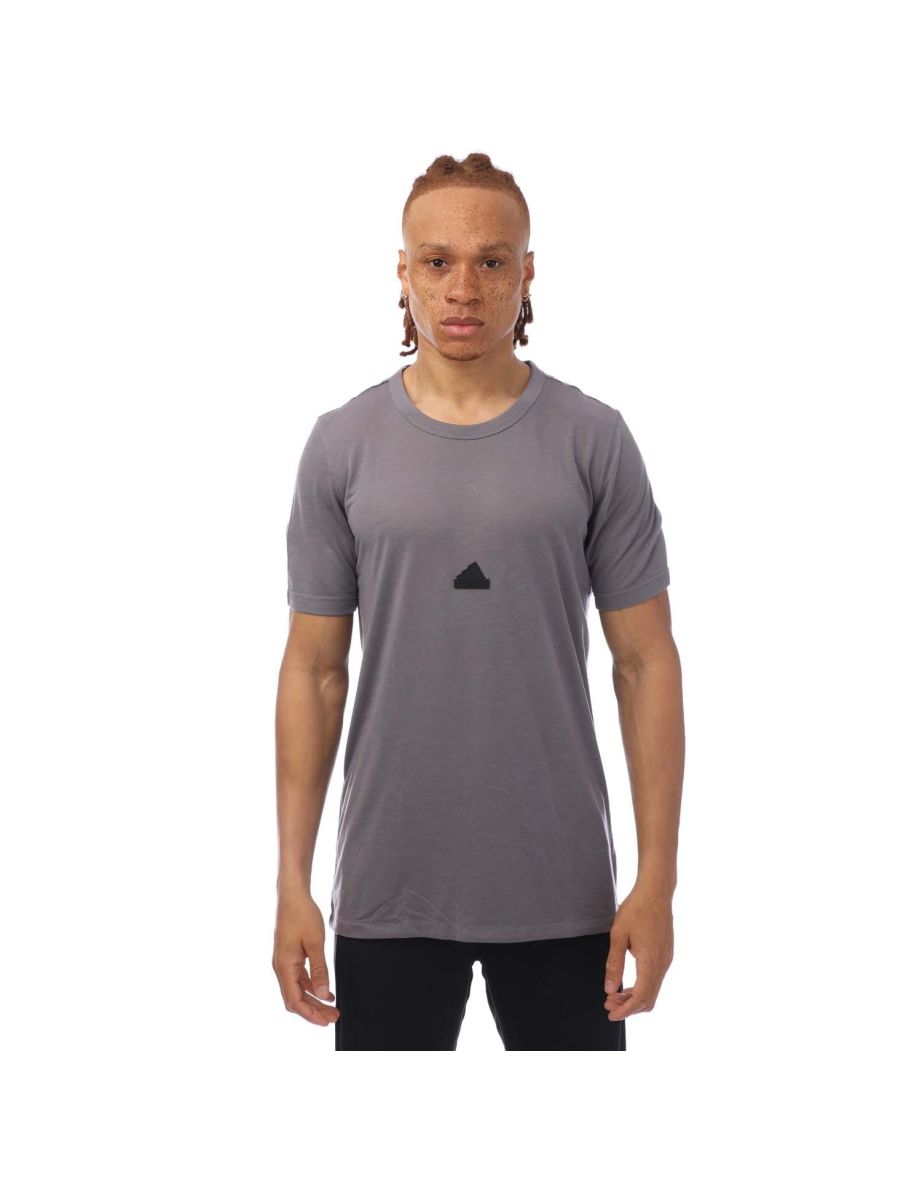 Shop Men s adidas New Fit T Shirt in Grey Online in Bahrain VogaCloset