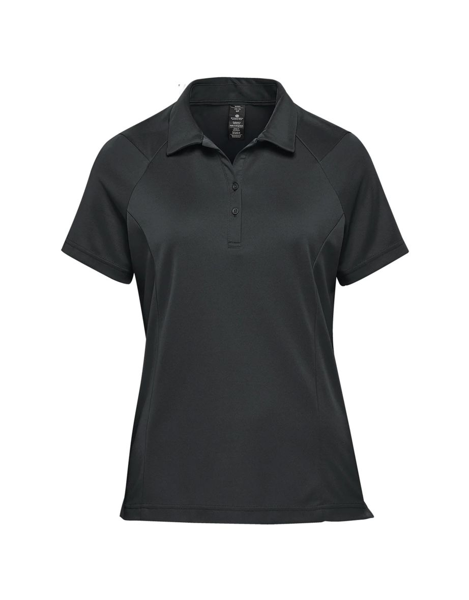 Stormtech Womens/Ladies Milano Sports Polo Shirt - Black