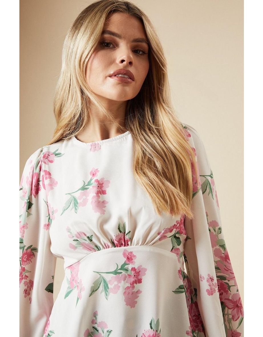 Floral Tea Blouse - 3