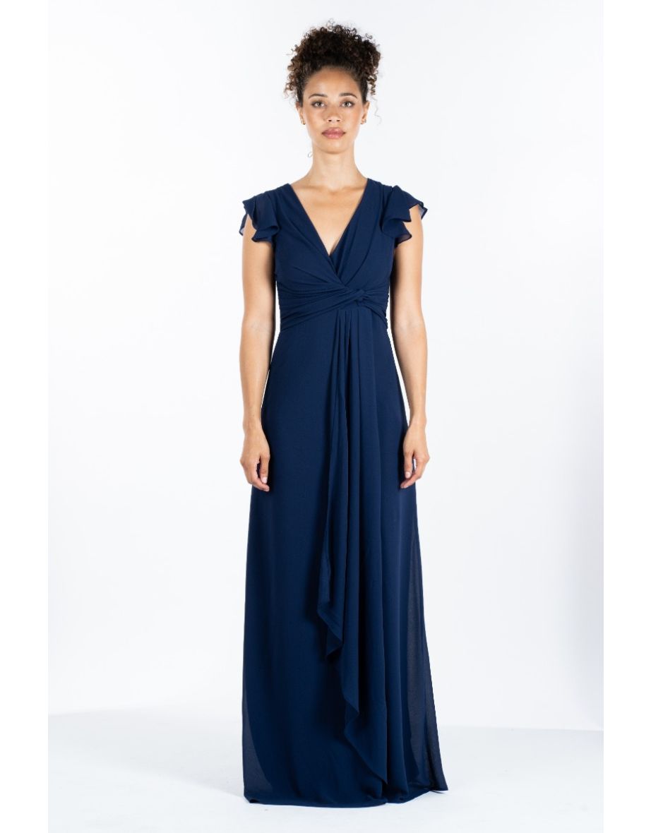 TFNC Juba Navy Maxi Dress