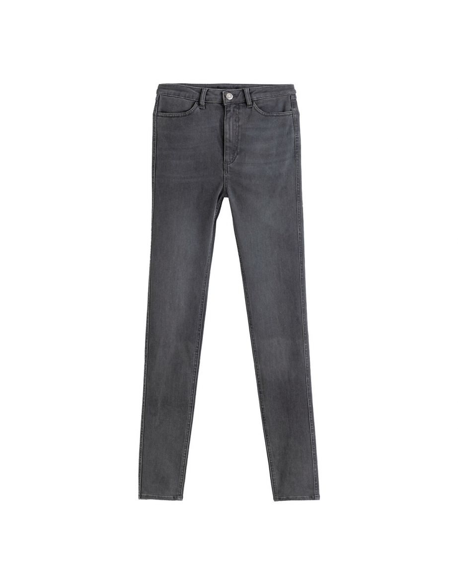 High Waist Skinny Jeans, Length 29.5'' - 4