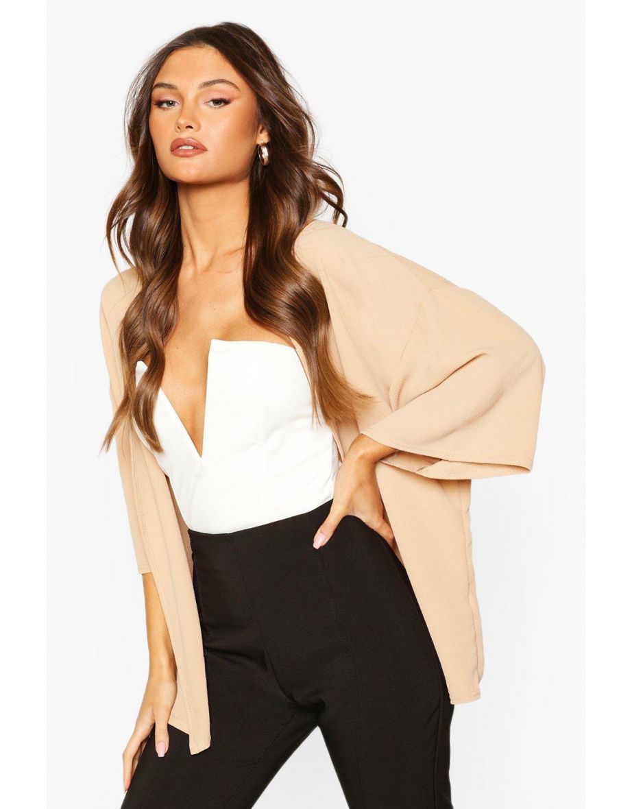 Chiffon Kimono  - camel